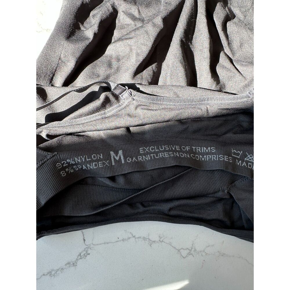 NWT Nursing Tank Top Camisole Dark Gray Size Mediuim - Picture 6 of 6
